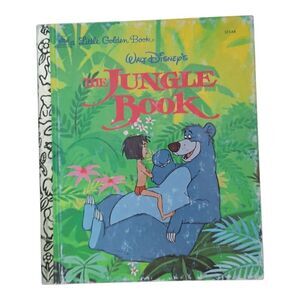 Disney's The Jungle Book Little Golden Book - Green Cover